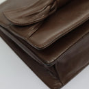 VALENTINO Shoulder Bag Leather Brown Auth bs18971-14