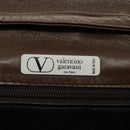 VALENTINO Shoulder Bag Leather Brown Auth bs18971-21