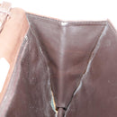 VALENTINO Shoulder Bag Leather Brown Auth bs18971-22