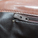 VALENTINO Shoulder Bag Leather Brown Auth bs18971-24