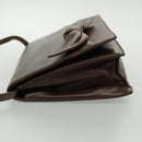 VALENTINO Shoulder Bag Leather Brown Auth bs18971-3