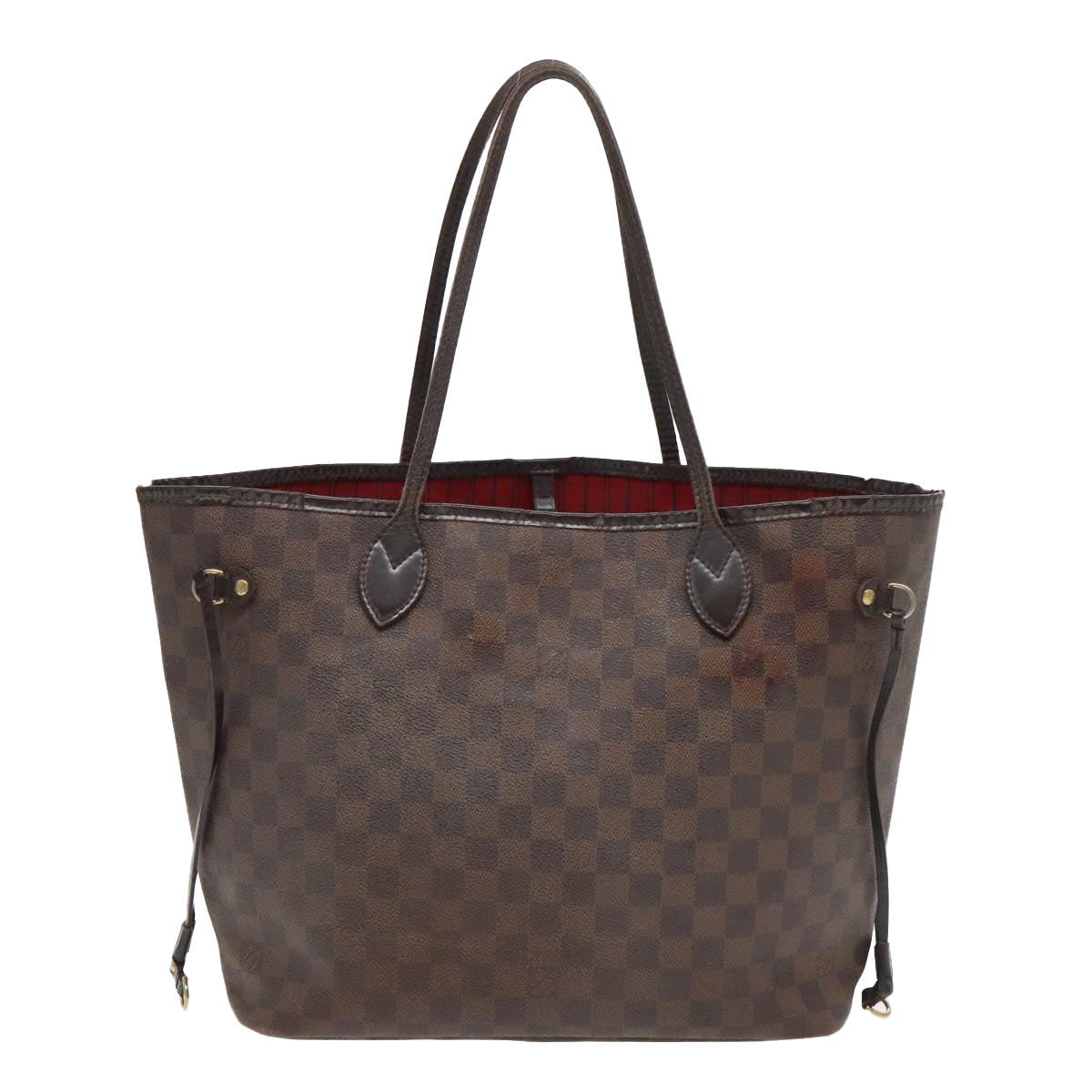 LOUIS VUITTON Damier Ebene Neverfull MM Tote Bag N51105 LV Auth bs18974 - 0