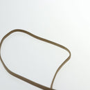 Christian Dior Honeycomb Canvas Shoulder Bag PVC Black Brown Silver Auth bs18994-8