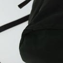 PRADA Backpack Nylon Green Gold Auth bs19006-14