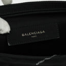 BALENCIAGA Clutch Bag Canvas Black 459745 Auth bs19010-18