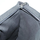 BALENCIAGA Clutch Bag Canvas Black 459745 Auth bs19010-20