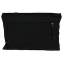 BALENCIAGA Clutch Bag Canvas Black 459745 Auth bs19010-2