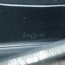 Berluti Calligraphy Long Wallet Leather Black Auth bs19016-17