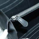 Berluti Calligraphy Long Wallet Leather Black Auth bs19016-19