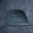 SAINT LAURENT Tote Bag Leather Black Auth bs19023-19