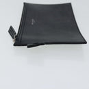 SAINT LAURENT Tote Bag Leather Black Auth bs19023-24