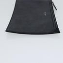 SAINT LAURENT Tote Bag Leather Black Auth bs19023-25