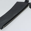 SAINT LAURENT Tote Bag Leather Black Auth bs19023-26