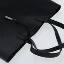 SAINT LAURENT Tote Bag Leather Black Auth bs19023-6