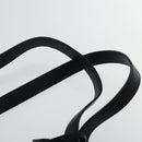 SAINT LAURENT Tote Bag Leather Black Auth bs19023-8