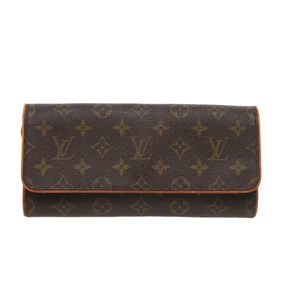 LOUIS VUITTON Monogram Pochette Twin GM Shoulder Bag M51852 LV Auth bs19027