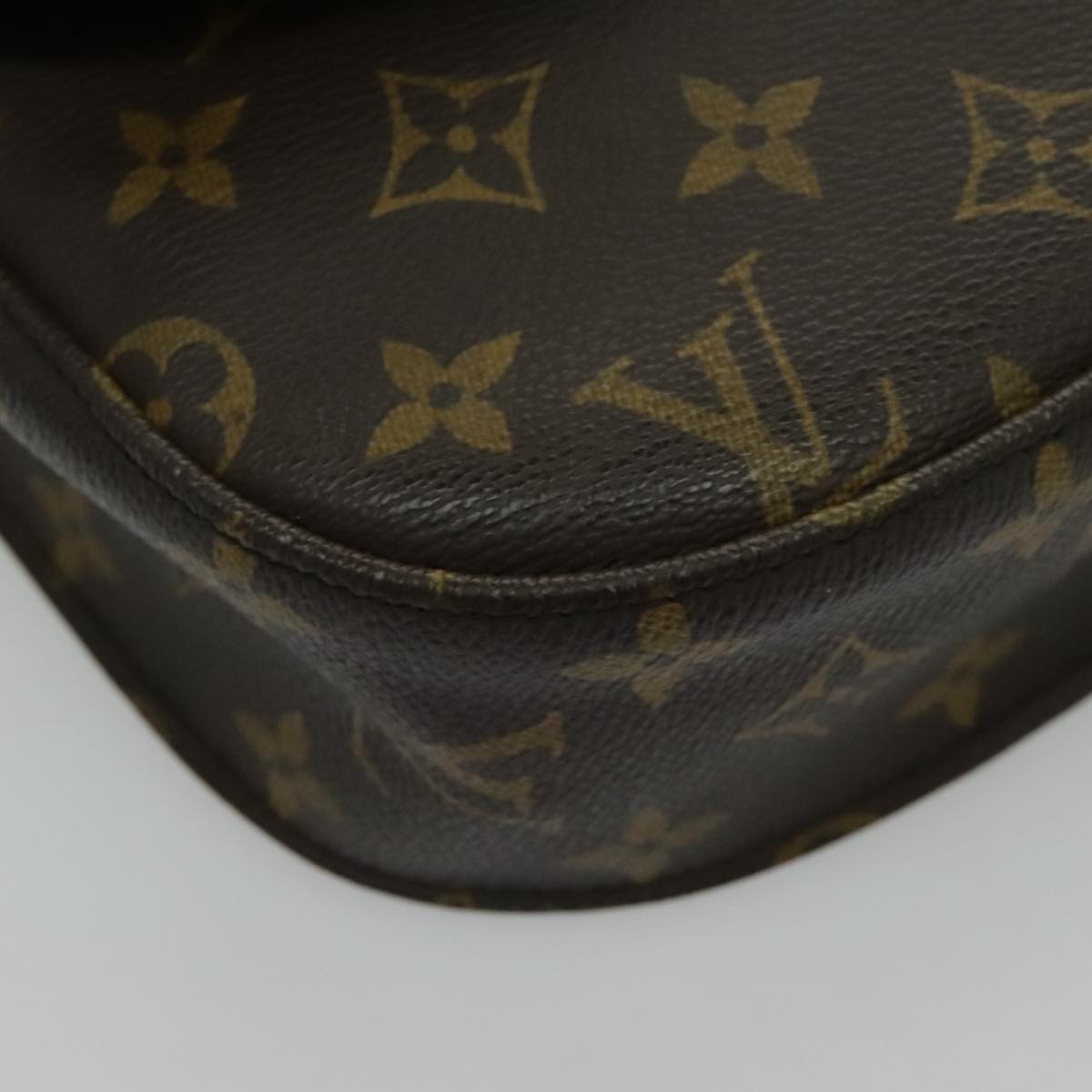 LOUIS VUITTON Monogram Saint Cloud GM Shoulder Bag M51242 LV Auth bs19028