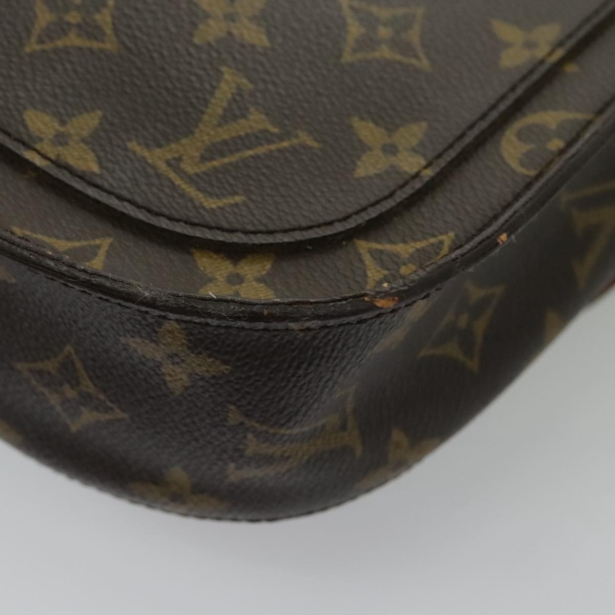 LOUIS VUITTON Monogram Saint Cloud GM Shoulder Bag M51242 LV Auth bs19028