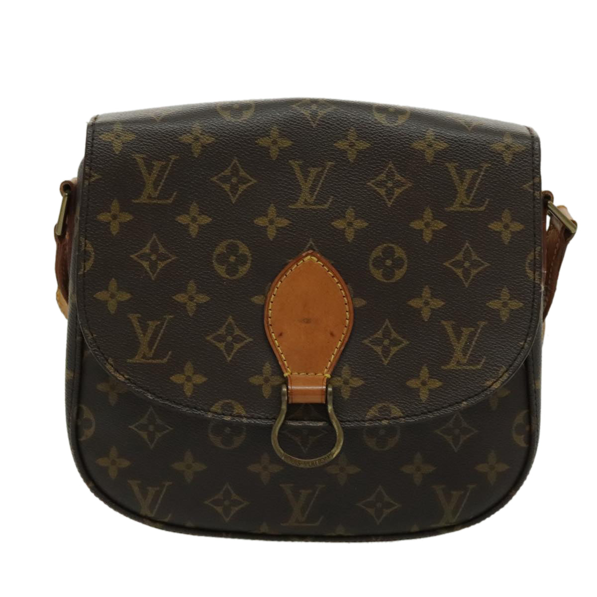 LOUIS VUITTON Monogram Saint Cloud GM Shoulder Bag M51242 LV Auth bs19028