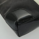 GUCCI Shoulder Bag Canvas Black Gold 001 4231 Auth bs19038-11