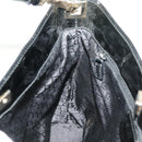 GUCCI Shoulder Bag Canvas Black Gold 001 4231 Auth bs19038-18