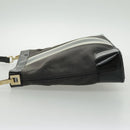 GUCCI Shoulder Bag Canvas Black Gold 001 4231 Auth bs19038-5
