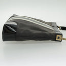 GUCCI Shoulder Bag Canvas Black Gold 001 4231 Auth bs19038-6