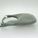 GUCCI Shoulder Bag Suede Blue Gold 001 4158 Auth bs19039-3