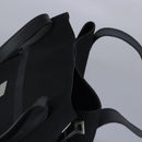 GUCCI Shoulder Bag Canvas Black Silver Auth bs19043-6