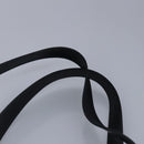 GUCCI Shoulder Bag Canvas Black Silver Auth bs19043-8