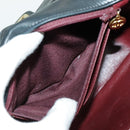 CHANEL Matelasse Shoulder Bag Lamb Skin Black Gold CC Auth bs19046-11