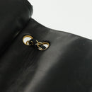 CHANEL Matrasse Chain Shoulder Bag Lamb Skin Black Gold CC Auth bs19047A-20