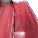 CHANEL Matrasse Chain Shoulder Bag Lamb Skin Black Gold CC Auth bs19047A-26