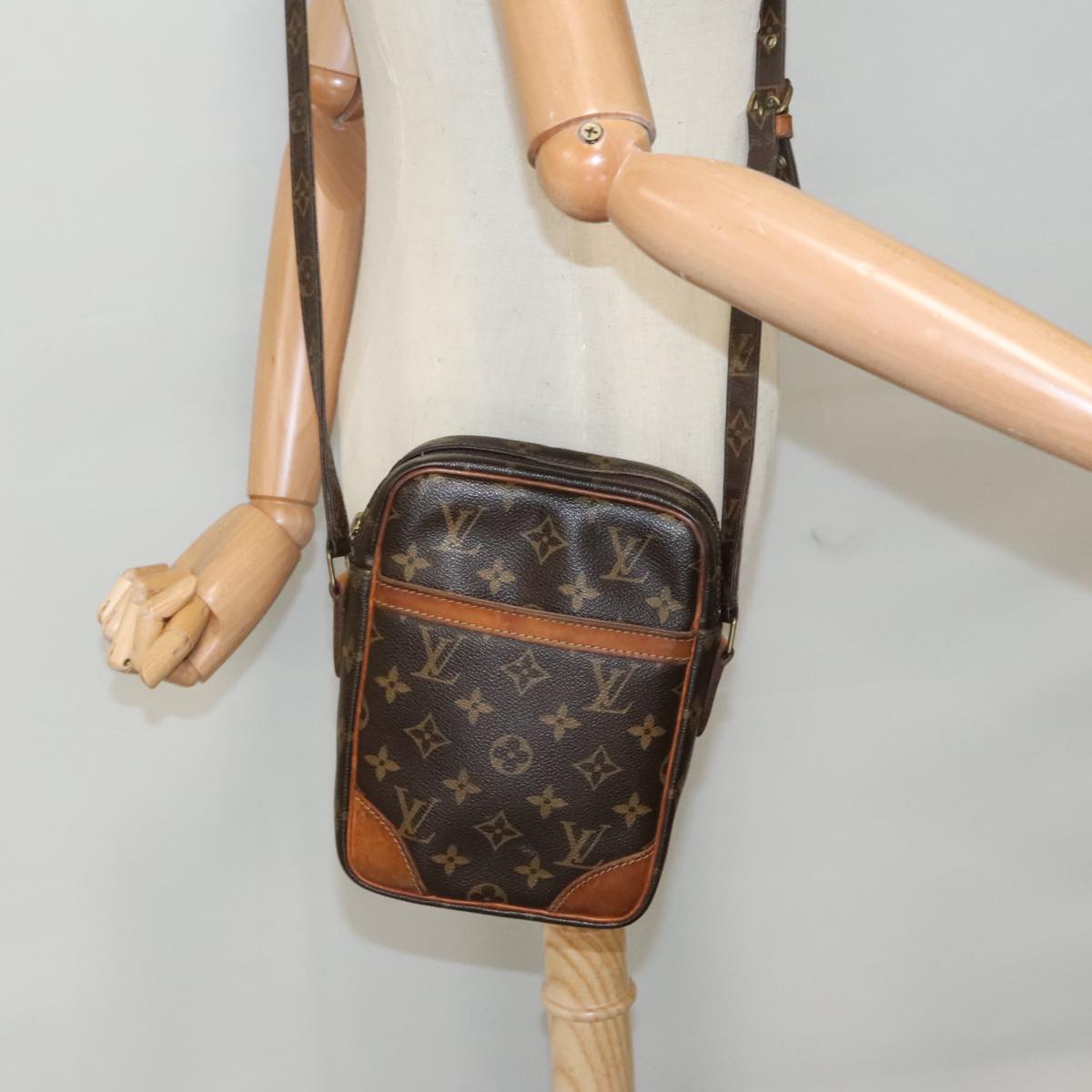 LOUIS VUITTON Monogram Danube Shoulder Bag M45266 LV Auth bs19048