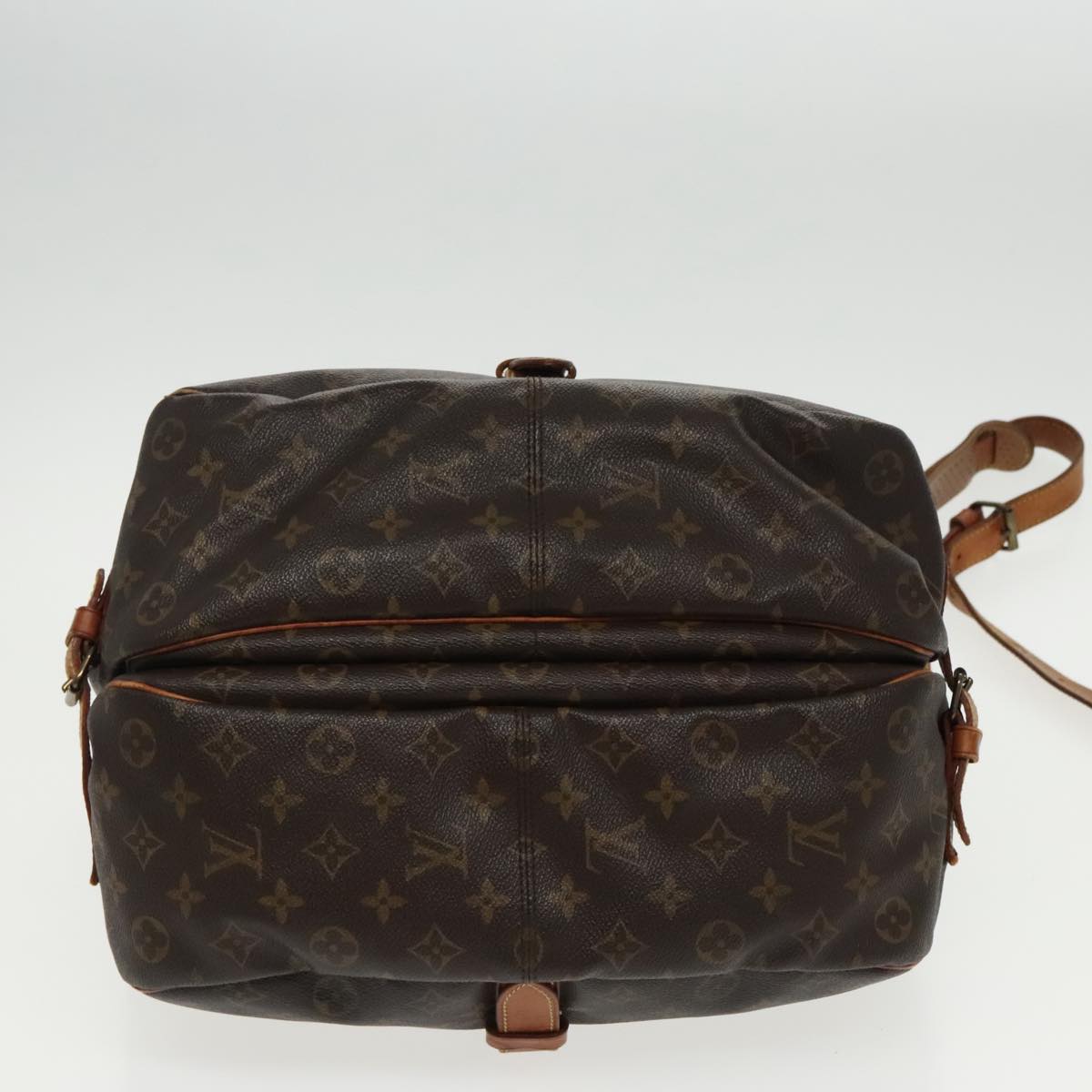 LOUIS VUITTON Monogram Saumur 35 Shoulder Bag M42254 LV Auth bs19050