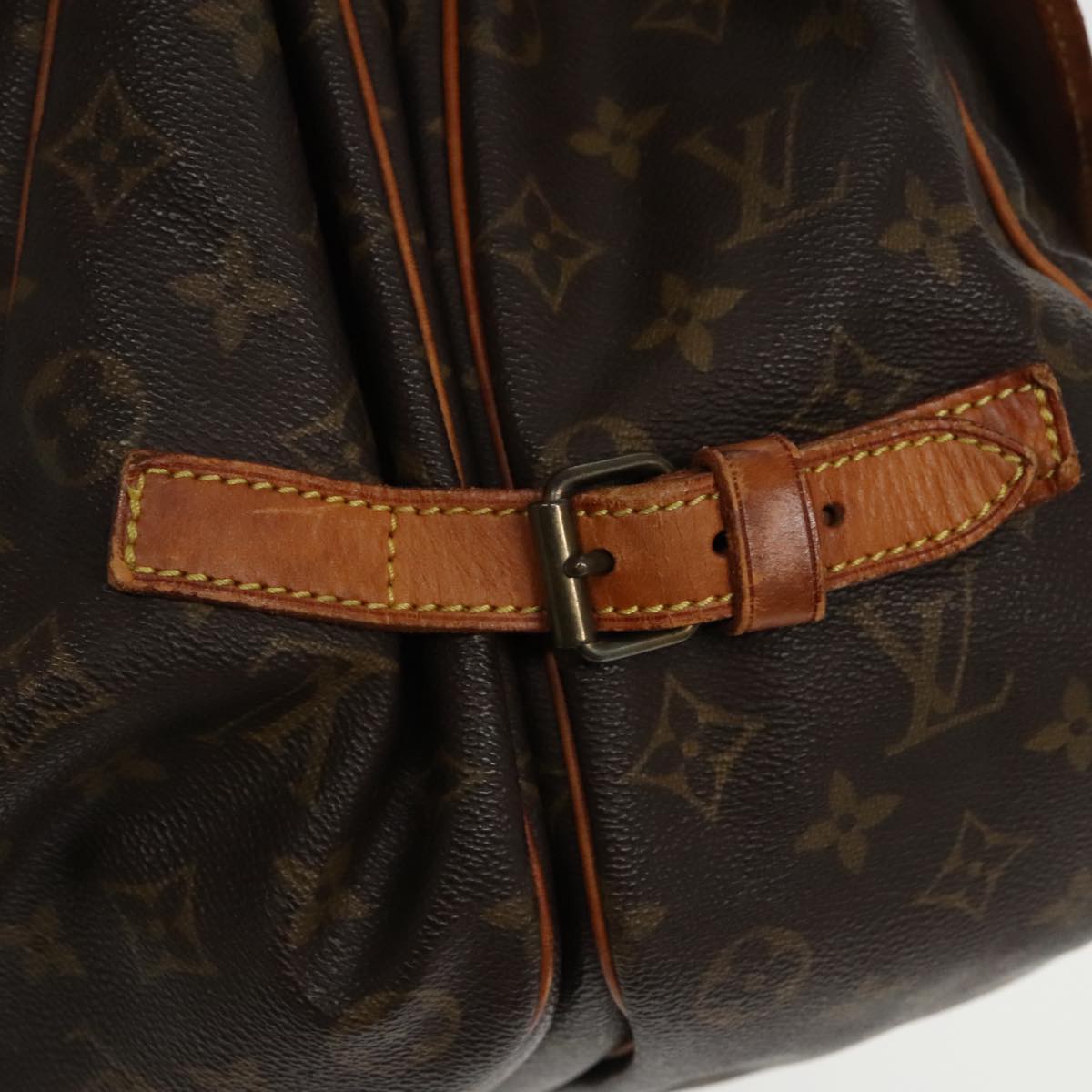 LOUIS VUITTON Monogram Saumur 35 Shoulder Bag M42254 LV Auth bs19050