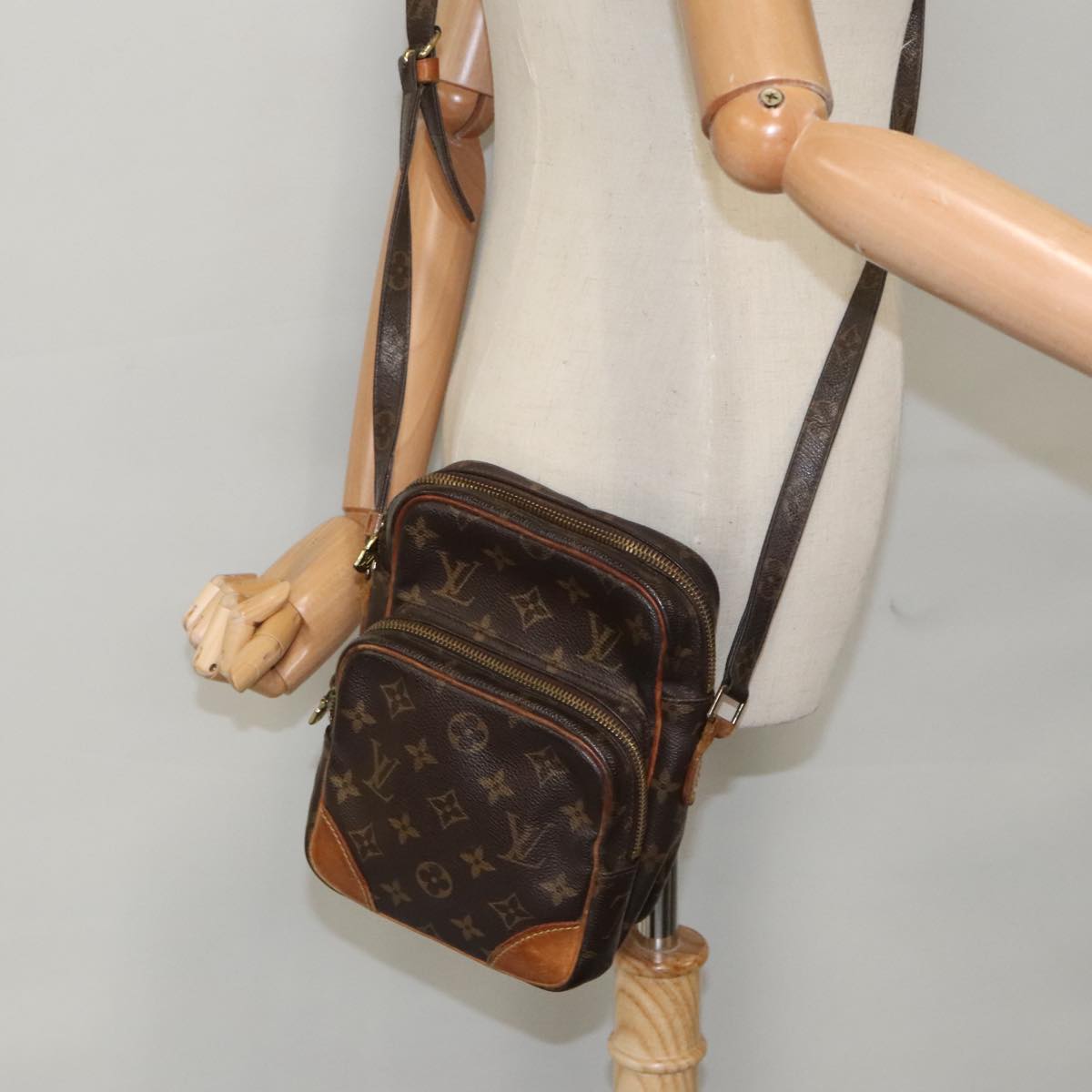 LOUIS VUITTON Monogram Amazon Shoulder Bag M45236 LV Auth bs19055