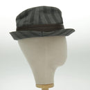 LOUIS VUITTON Hat Cotton S Gray LV Auth bs19057-5