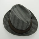 LOUIS VUITTON Hat Cotton S Gray LV Auth bs19057-6