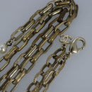 CHANEL Necklace metal Gold Tone CC Auth bs19061-6