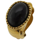 CHANEL Earring metal Gold Tone CC Auth bs19064-11