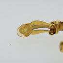 CHANEL Earring metal Gold Tone CC Auth bs19064-18