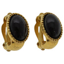 CHANEL Earring metal Gold Tone CC Auth bs19064-1