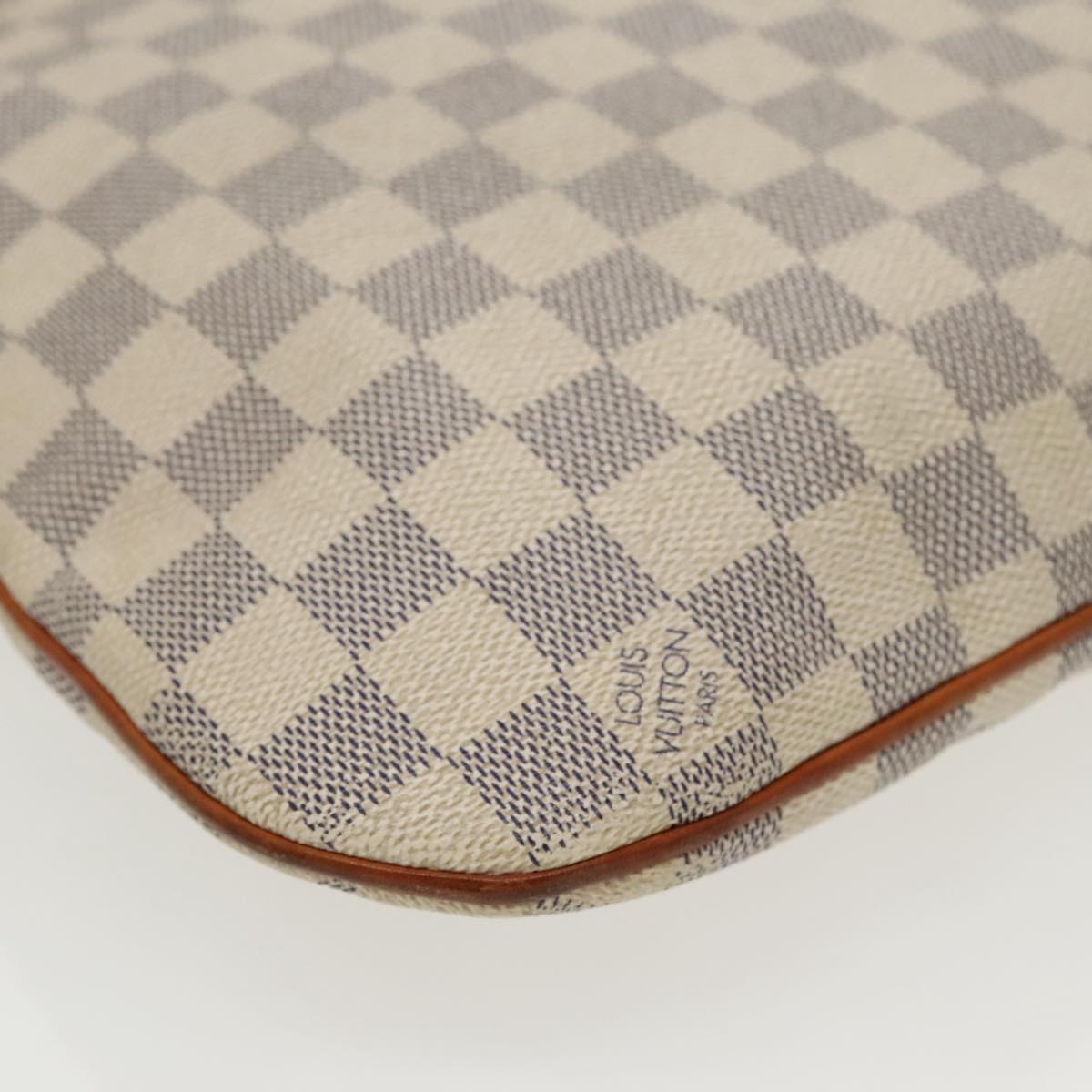 LOUIS VUITTON Damier Azur Pochette Bosphore Shoulder Bag N51112 LV Auth bs19080