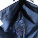 Christian Dior Saddle Pouch Accessory Pouch Denim Blue Silver Auth bs19083-16