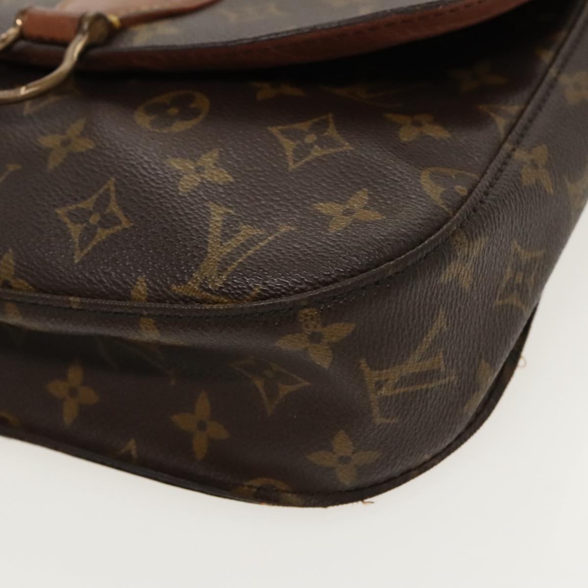 LOUIS VUITTON Monogram Saint Cloud GM Shoulder Bag M51242 LV Auth bs19086