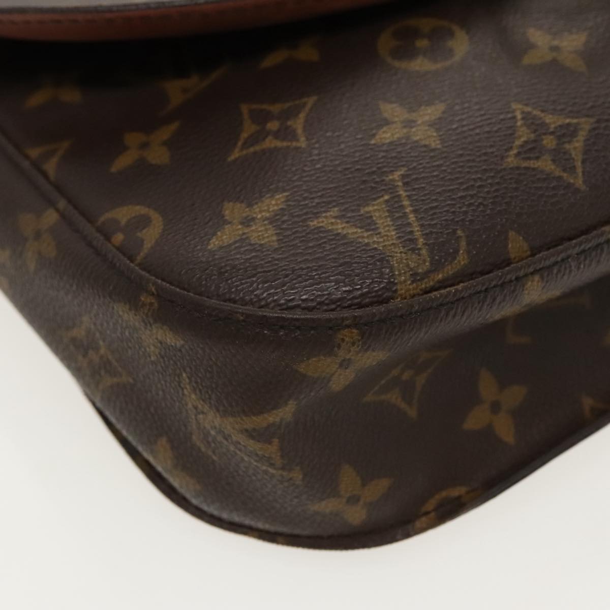 LOUIS VUITTON Monogram Saint Cloud GM Shoulder Bag M51242 LV Auth bs19086