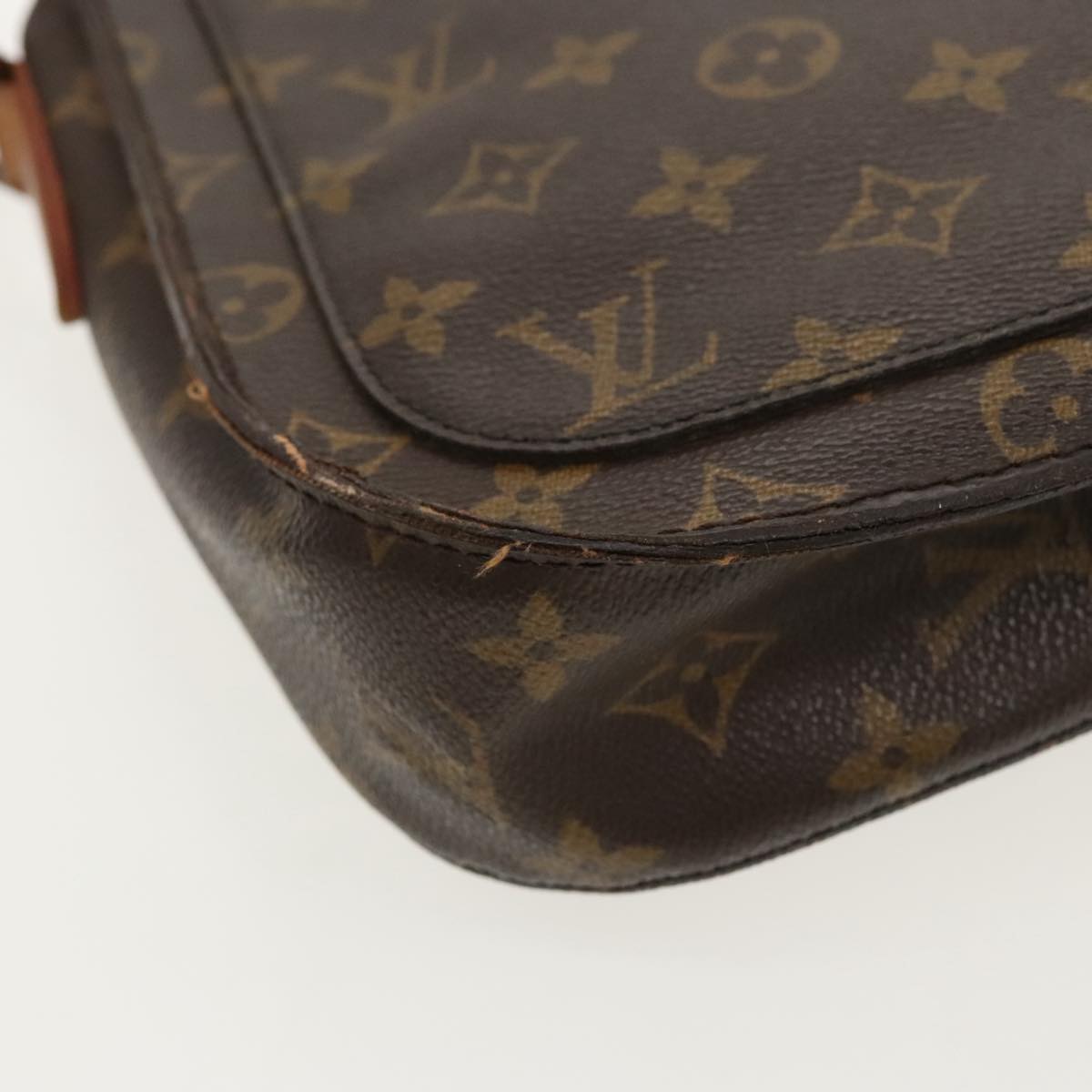 LOUIS VUITTON Monogram Saint Cloud GM Shoulder Bag M51242 LV Auth bs19086