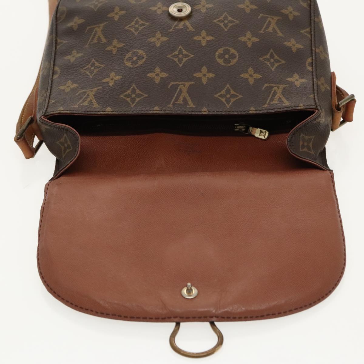 LOUIS VUITTON Monogram Saint Cloud GM Shoulder Bag M51242 LV Auth bs19086