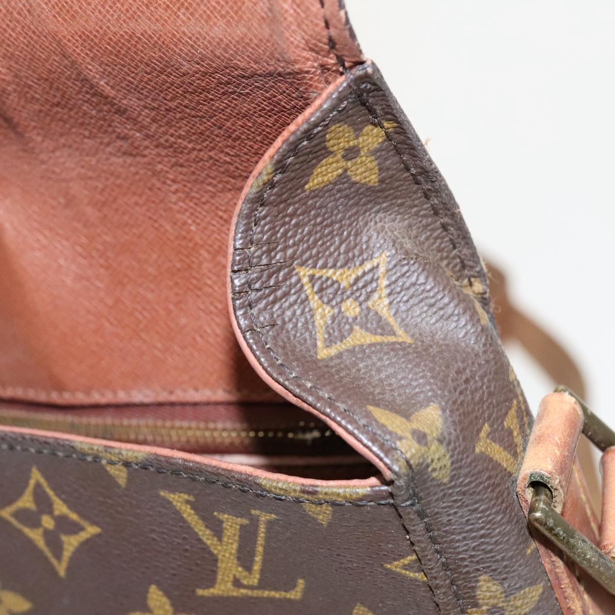 LOUIS VUITTON Monogram Saint Cloud GM Shoulder Bag M51242 LV Auth bs19086